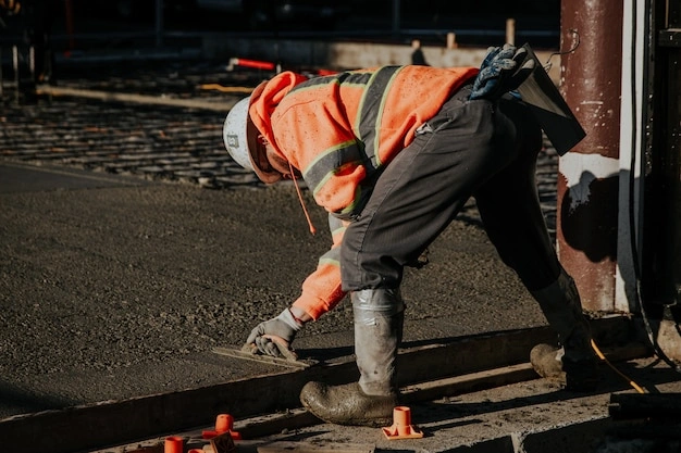 Asphalt paving project in Portland, Oregon