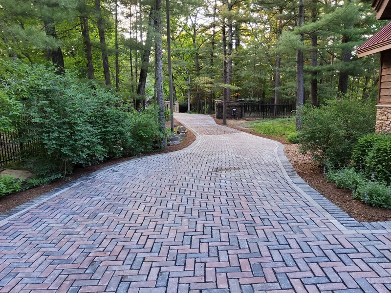 Paver driveway project Portland OR - Example 2