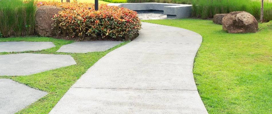 Concrete sidewalk project Portland OR - Example 1