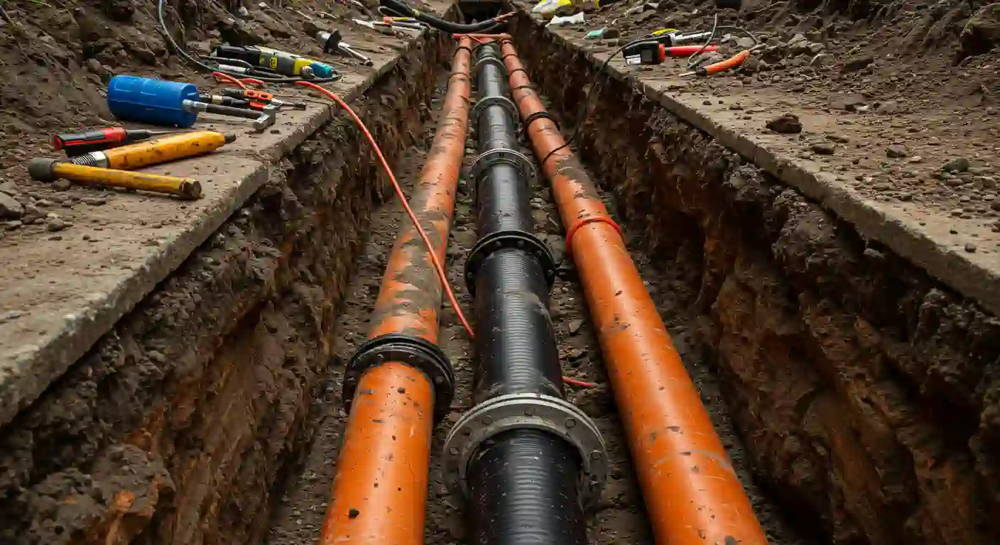 French drain and yard drainage project in Portland OR - FRS Remodeling