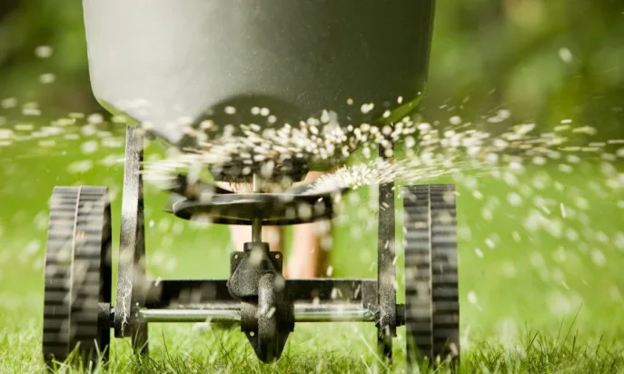 Portland lawn nutrition project - FRS Remodeling fertilization