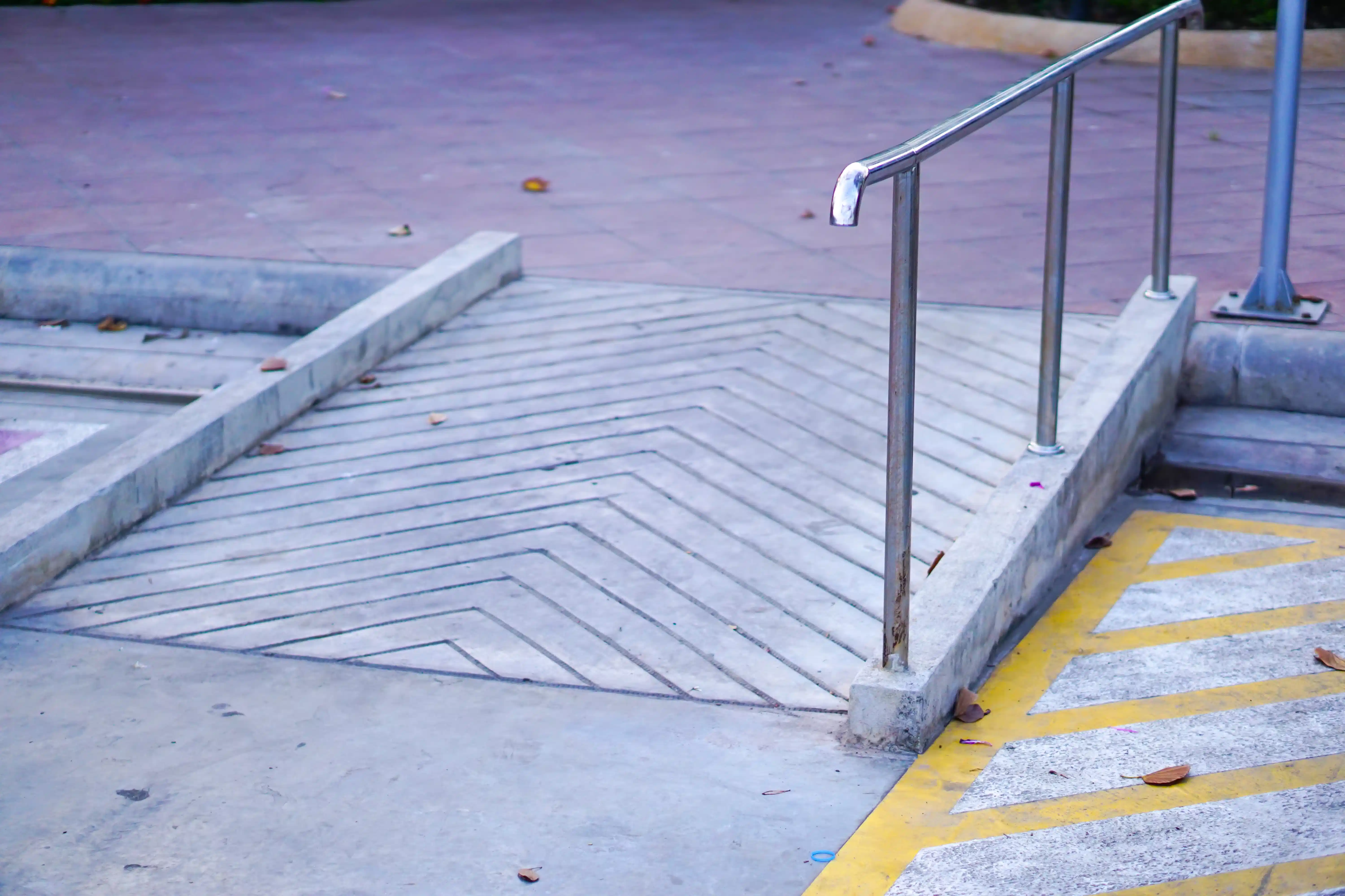 Professional concrete ramps installation services in Portland OR - ADA wheelchair ramp by FRS Remodeling